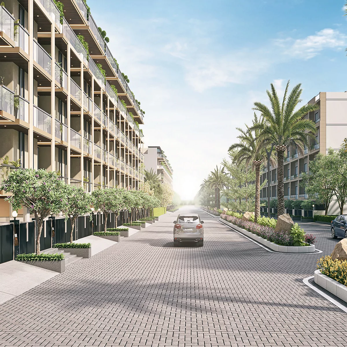 Ganga Realty Kashi Residences Residential Floor street view